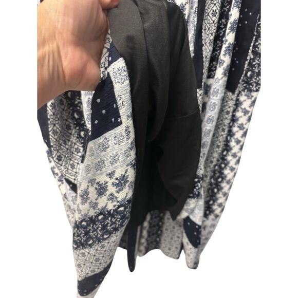 Gypsie Blu Patchwork Look Long Boho Skirt Size Small - Picture 4 of 5